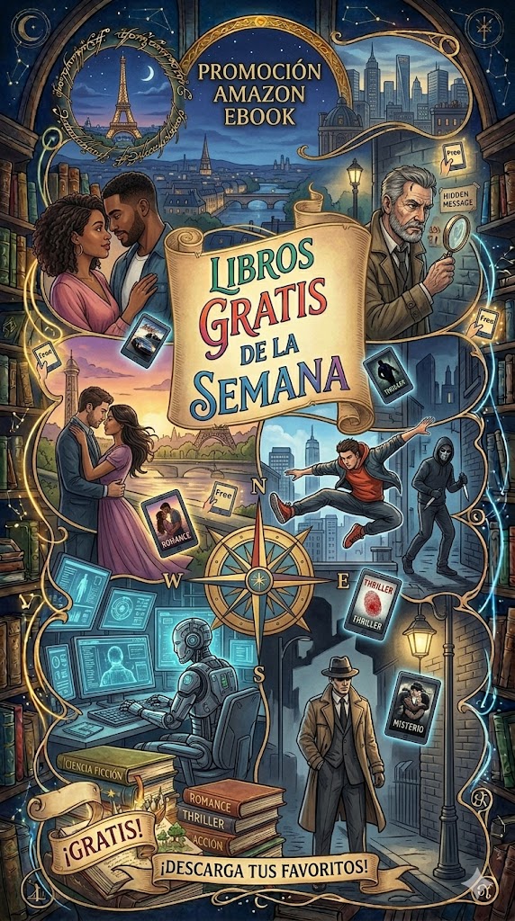 Libros gratis en ebook en Amazon semana 37