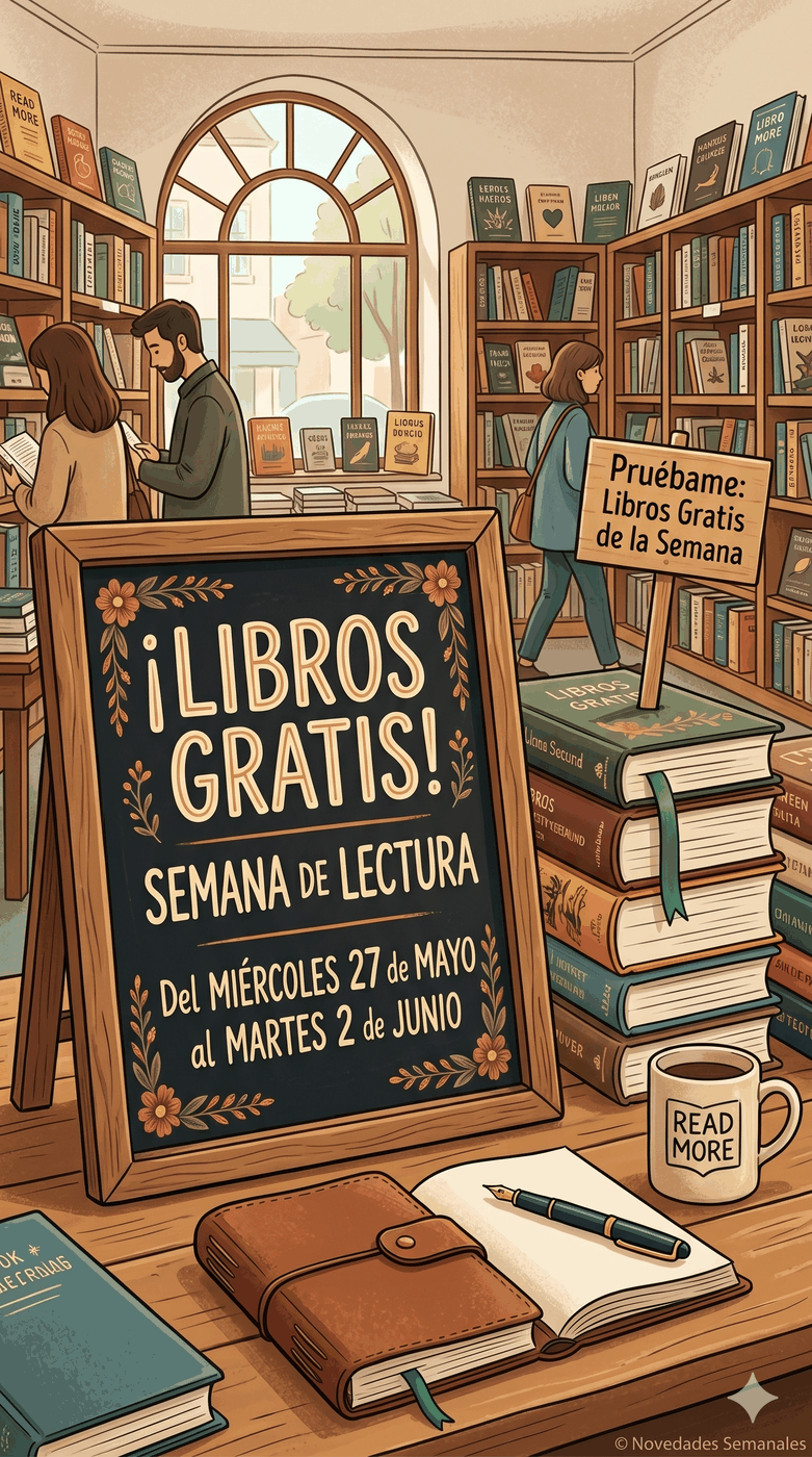 Libros gratis en ebook en Amazon semana 36
